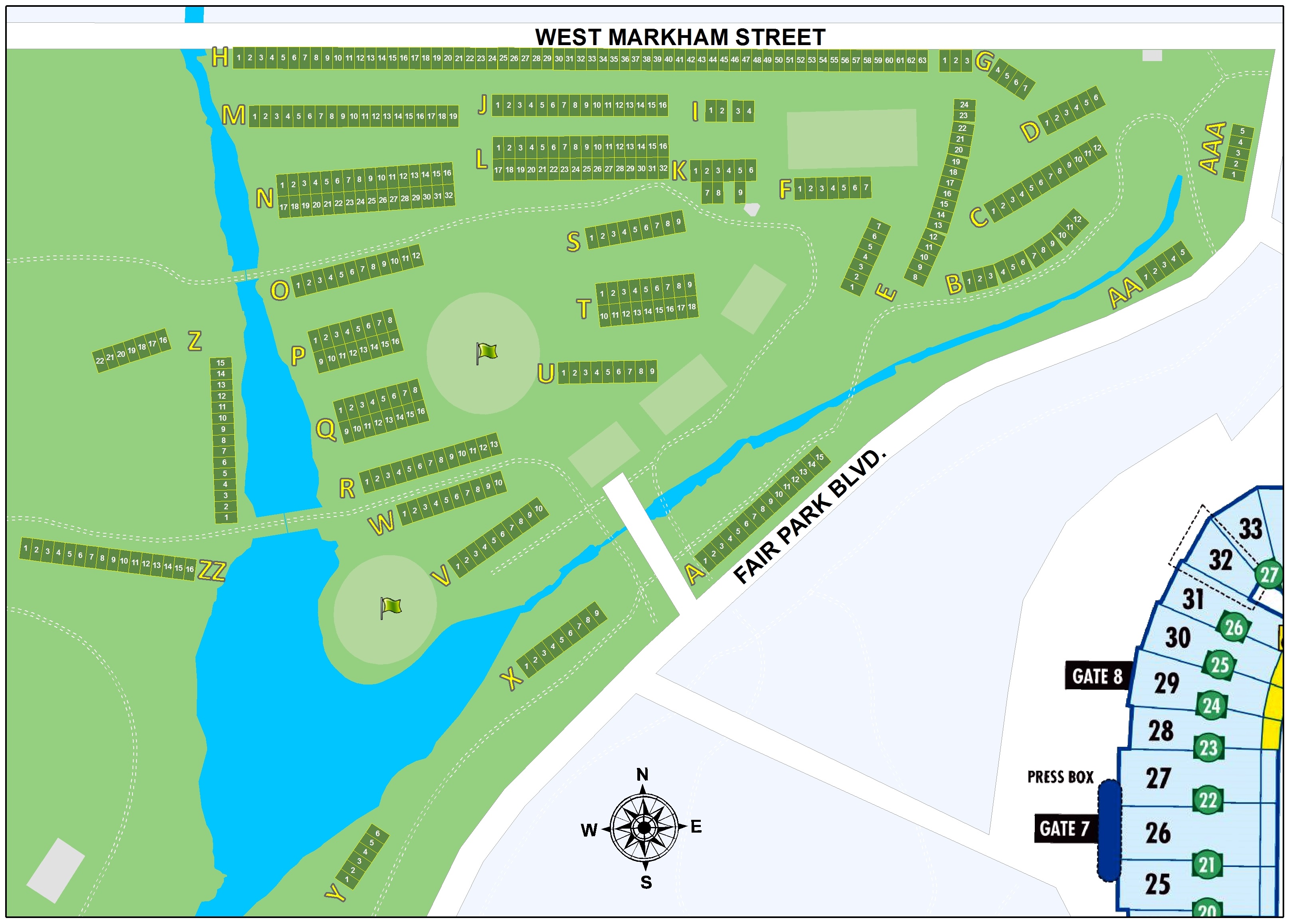 Tailgate Map